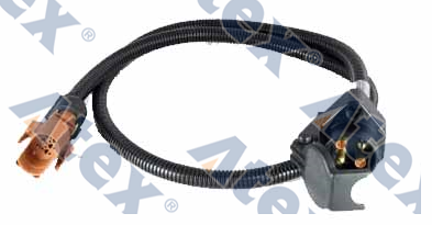 910-91698 6-551025 4 Pin Adapter Cable, 24v , 1,1m