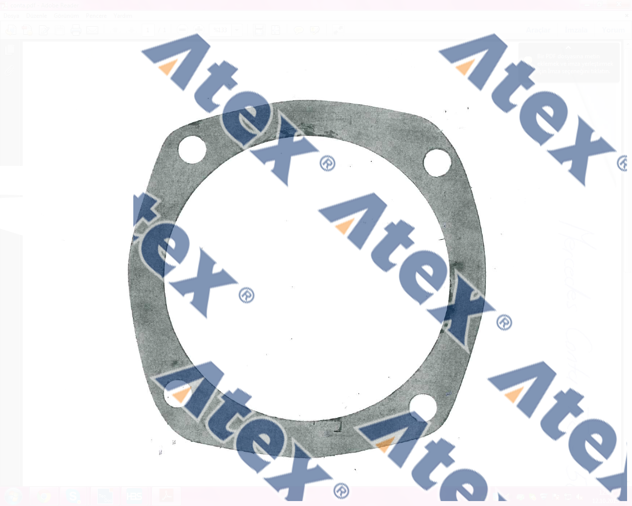MRC-52130 MRC-52130 Compressor Gasket Set